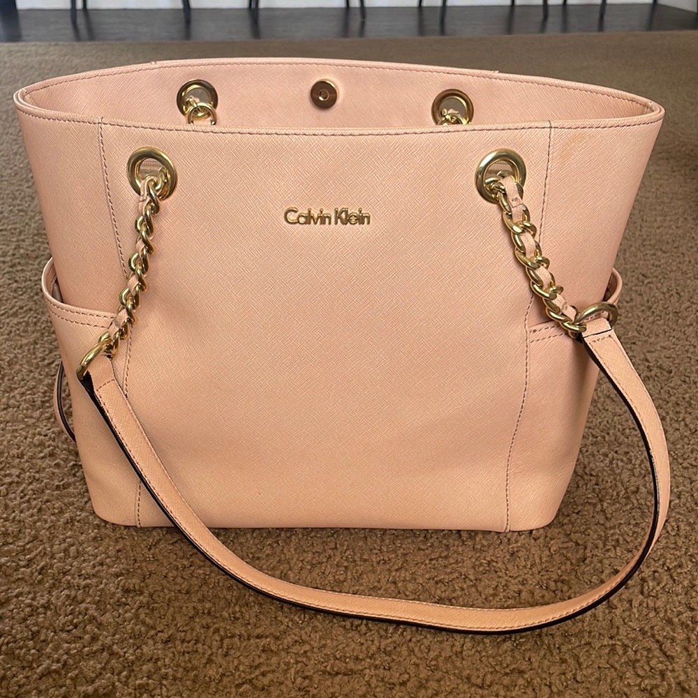Calvin Klein pink handbag
